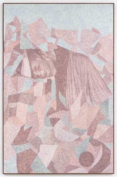 Picabias hage II. Olje på lerret. 190 x 120 cm.  Kr. 95.000