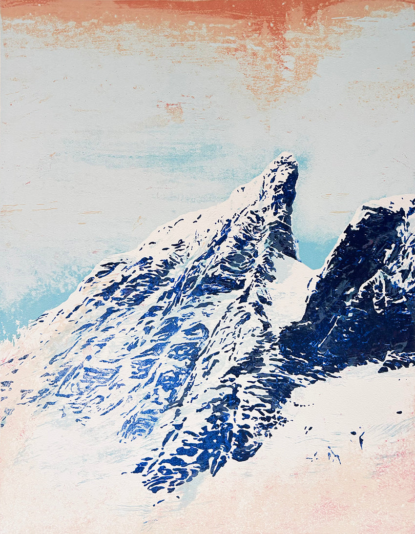 Jubel II, litografi av Anne Kristin Hagesæther, 43,3 x 56 cm