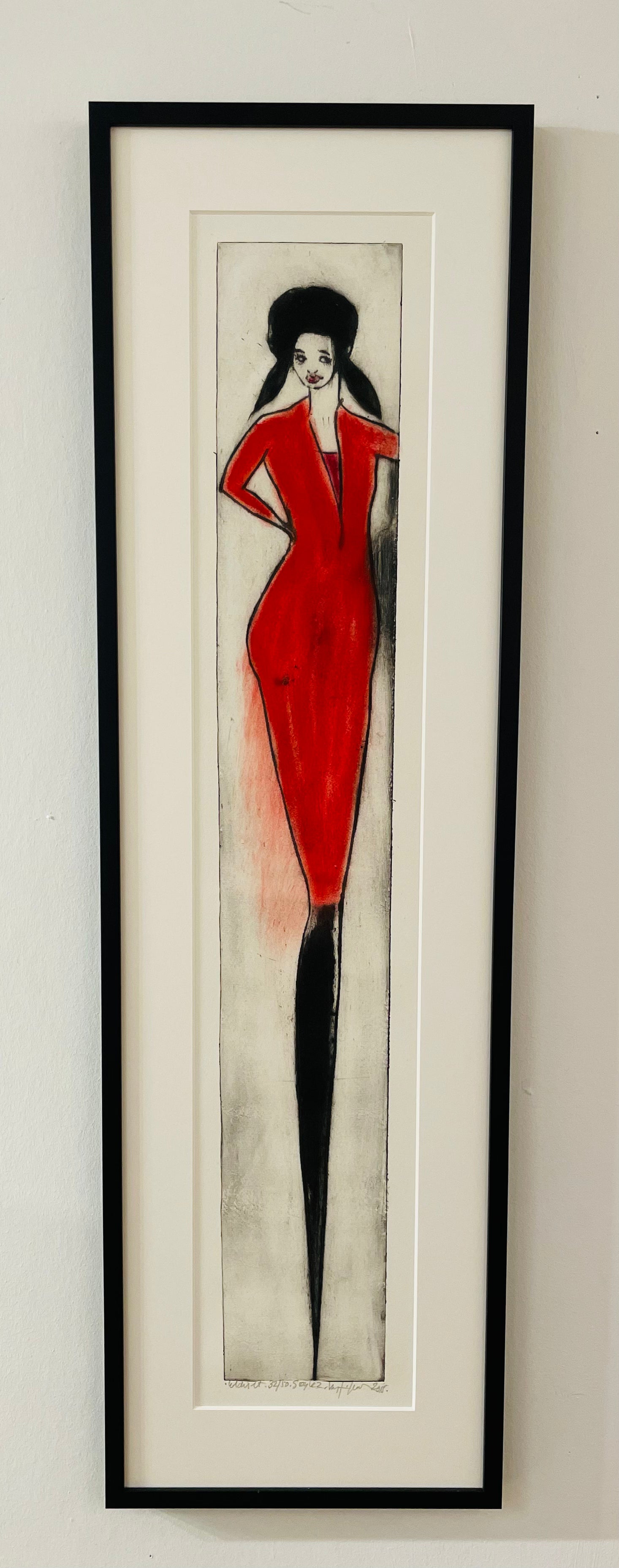 Søyle 2 (rød) innrammet