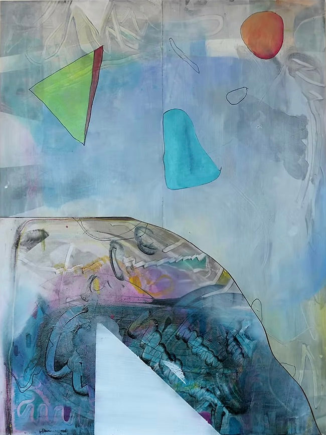 Graceless Flexibility (akryl på MDF)