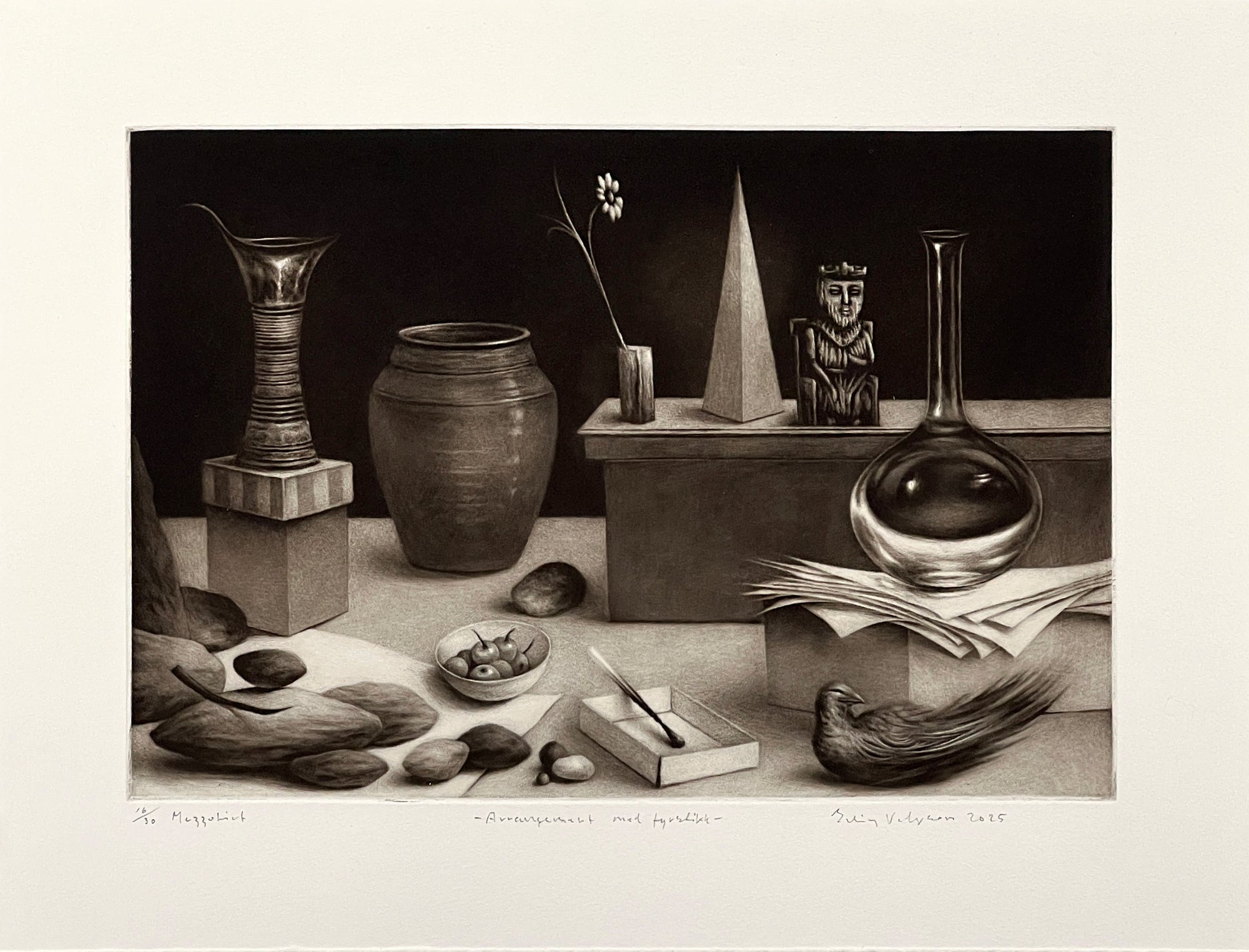 Arrangement med fyrstikk