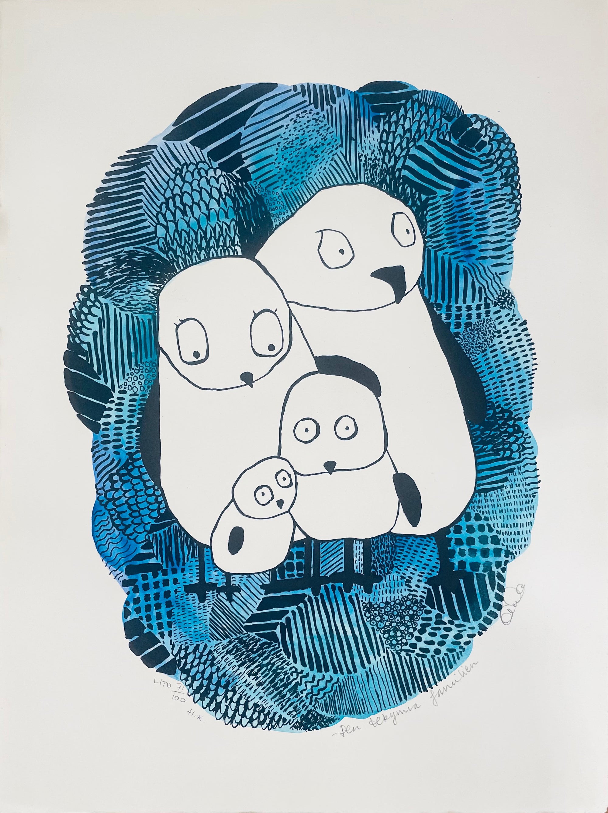 Den bekymra familien