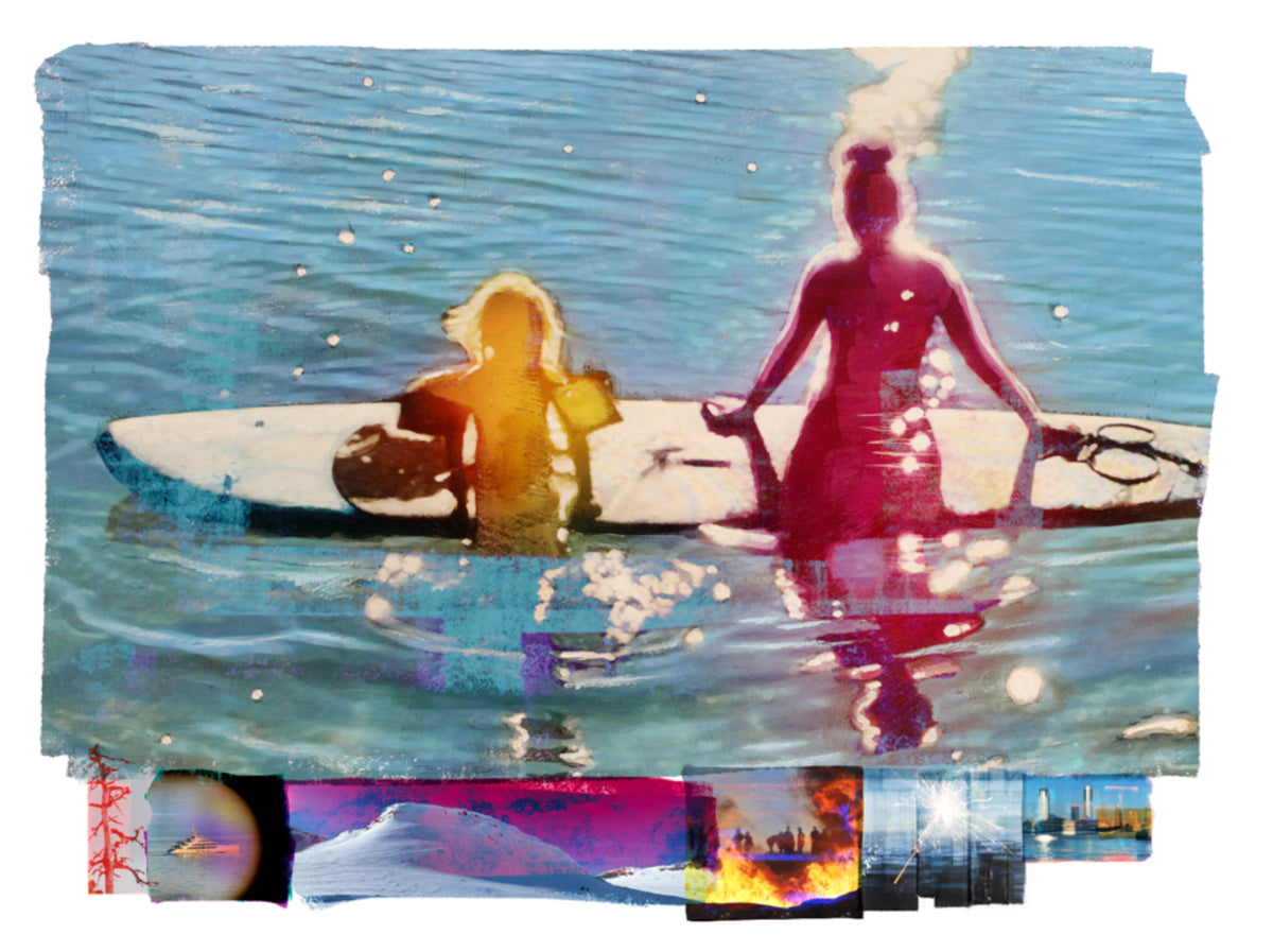 Sound of Light, litografi, foto av Per Fronth, 60 x 46 cm (ark 56 x 76 cm)