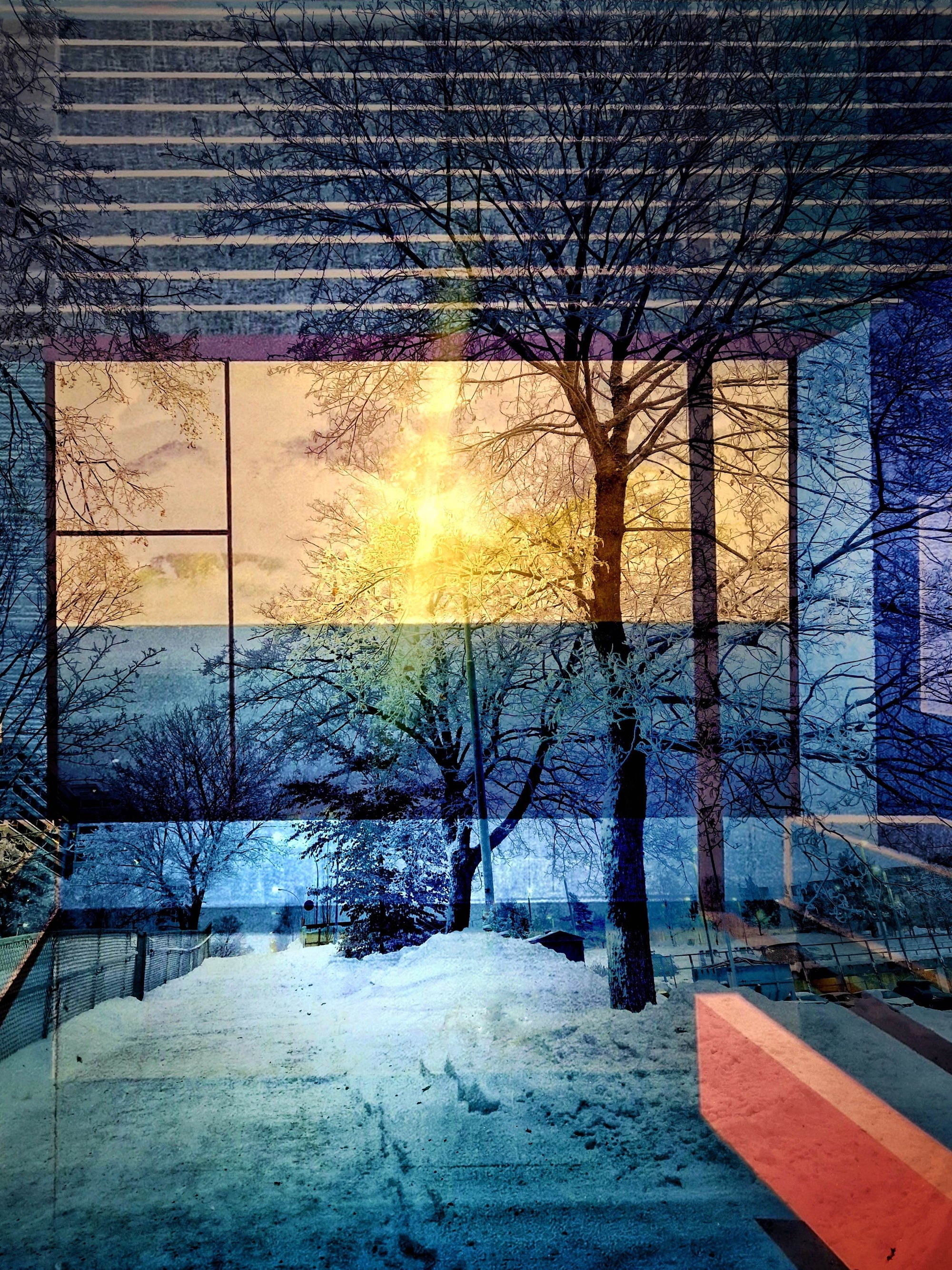 Time Twist, d.g.a. av Violet Polsangi, 50 x 70 cm (motiv)