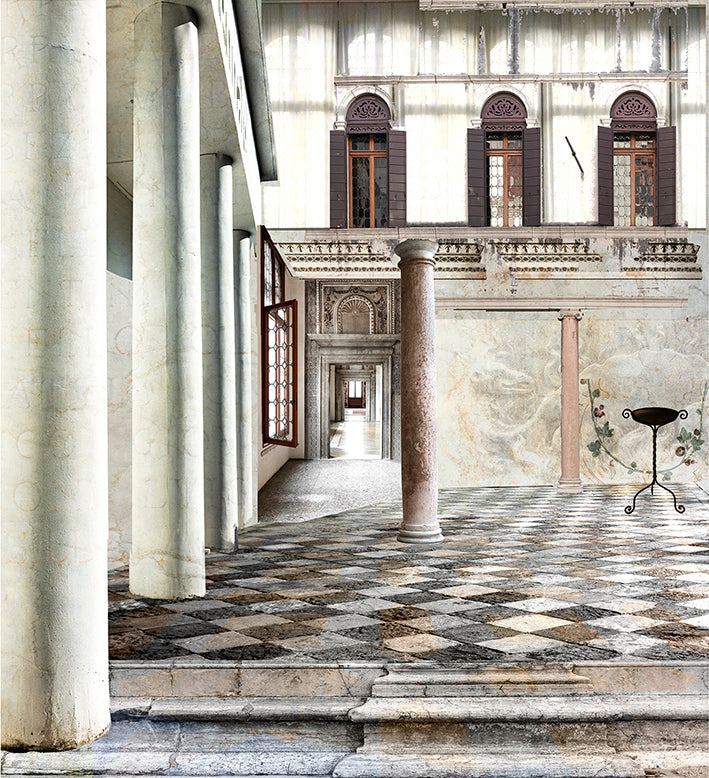 Atriet med åpent vindu