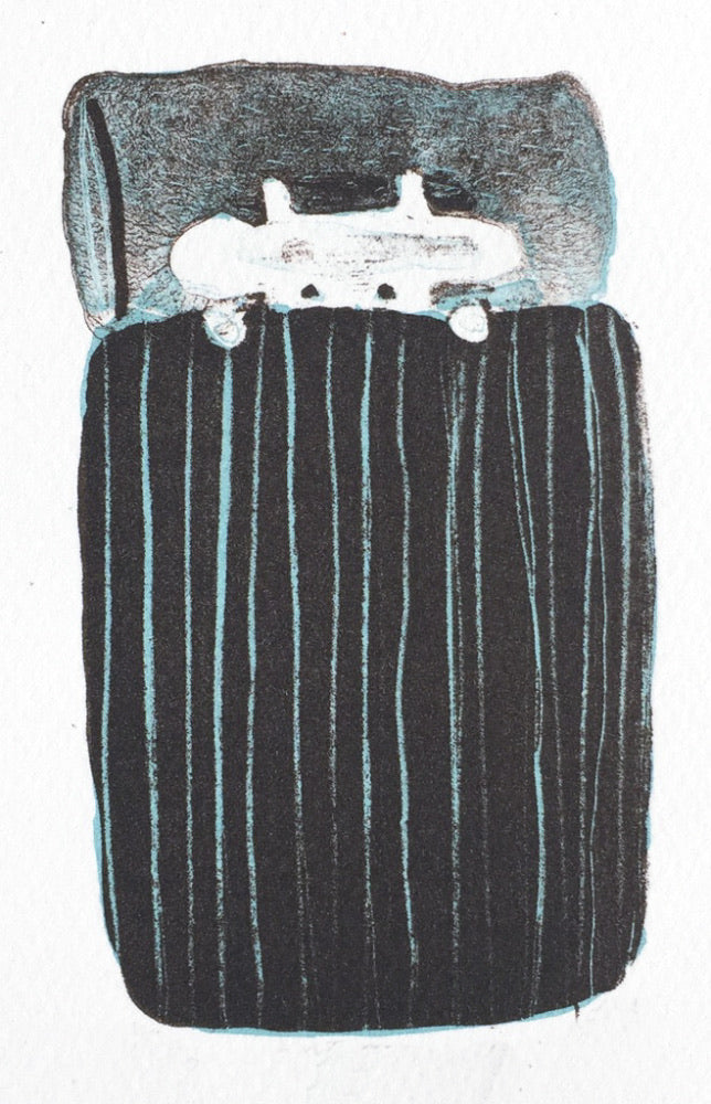 Blir liggende her jeg