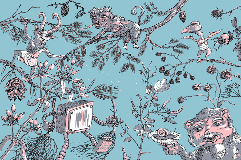 Larrys botaniske studier / Norwegian woodland