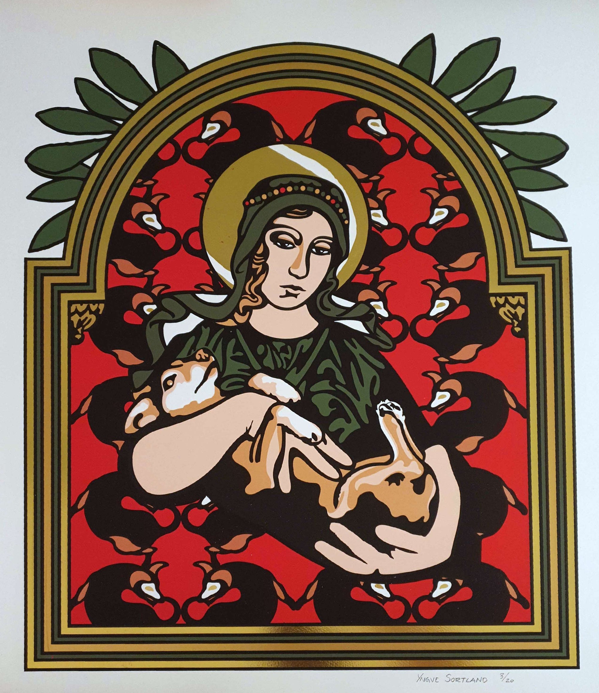 Uten tittel (Ikon med hund)