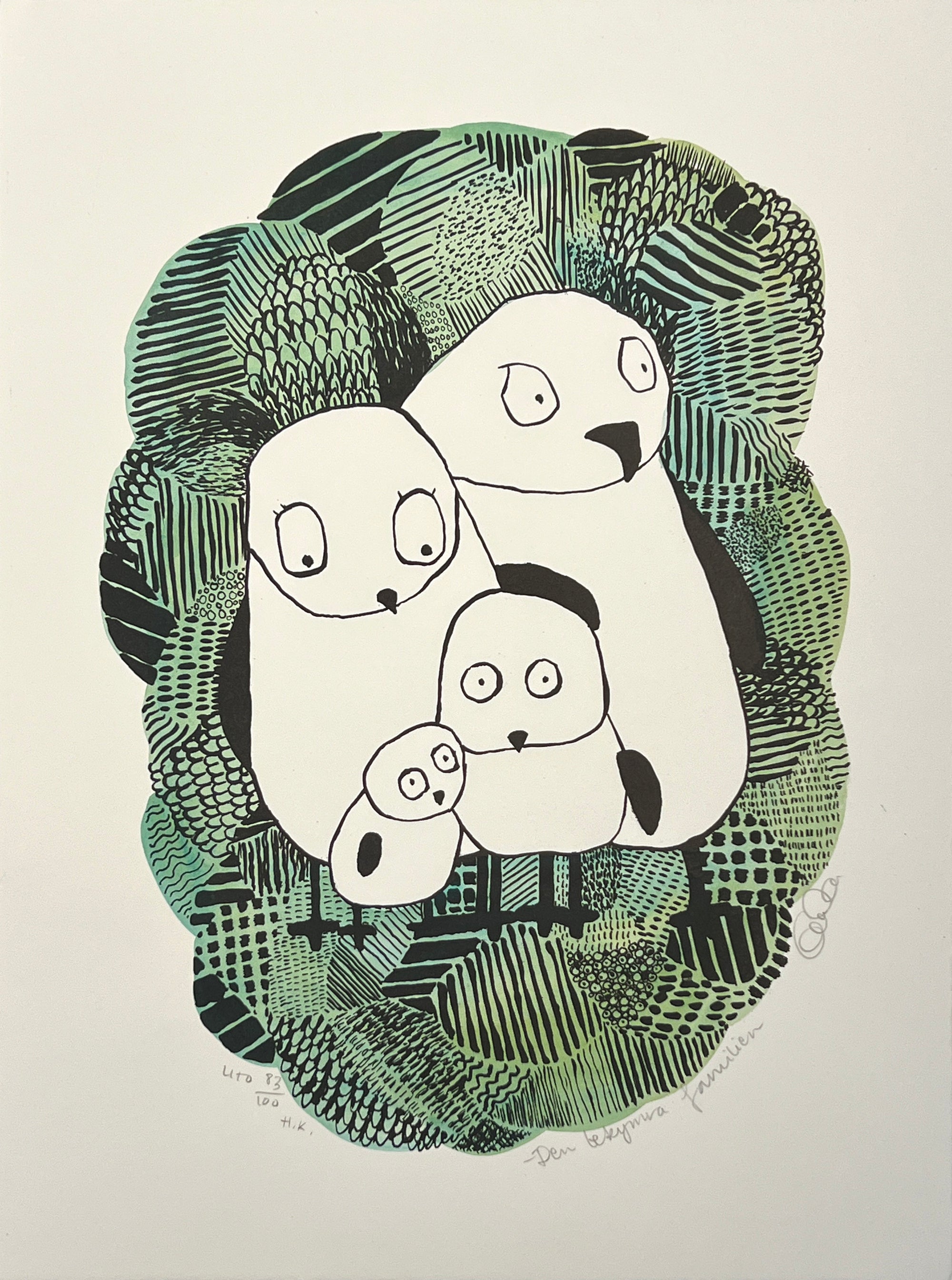 Den bekymra familien