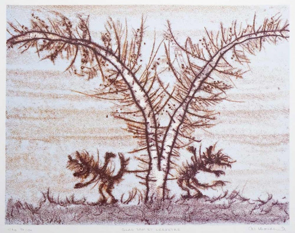 Glad som et lerketre