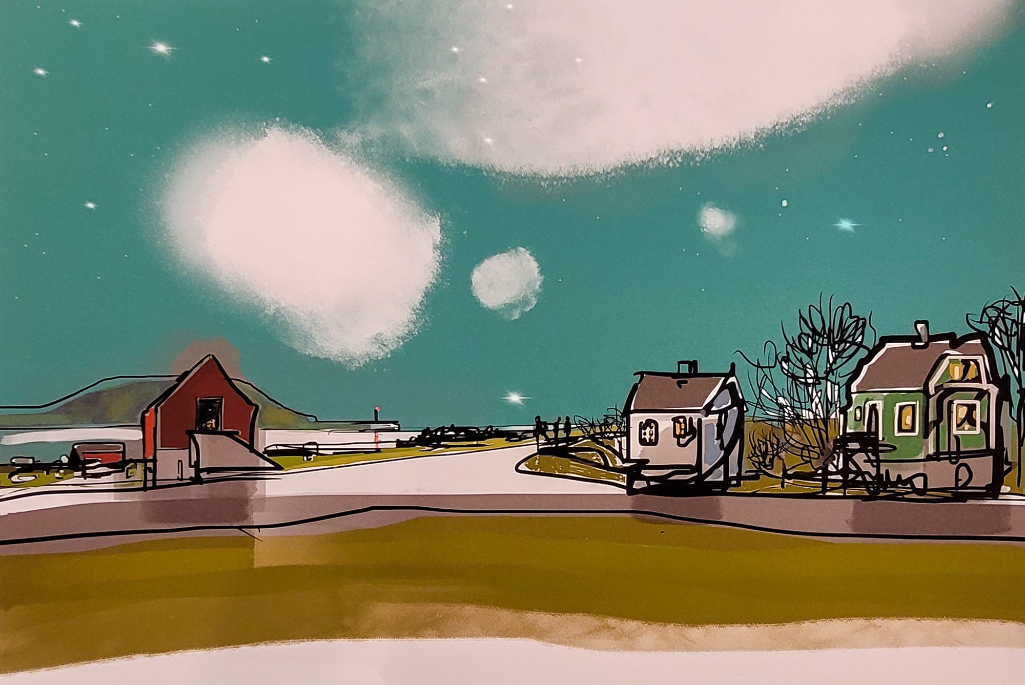 Burmavegen på Giske