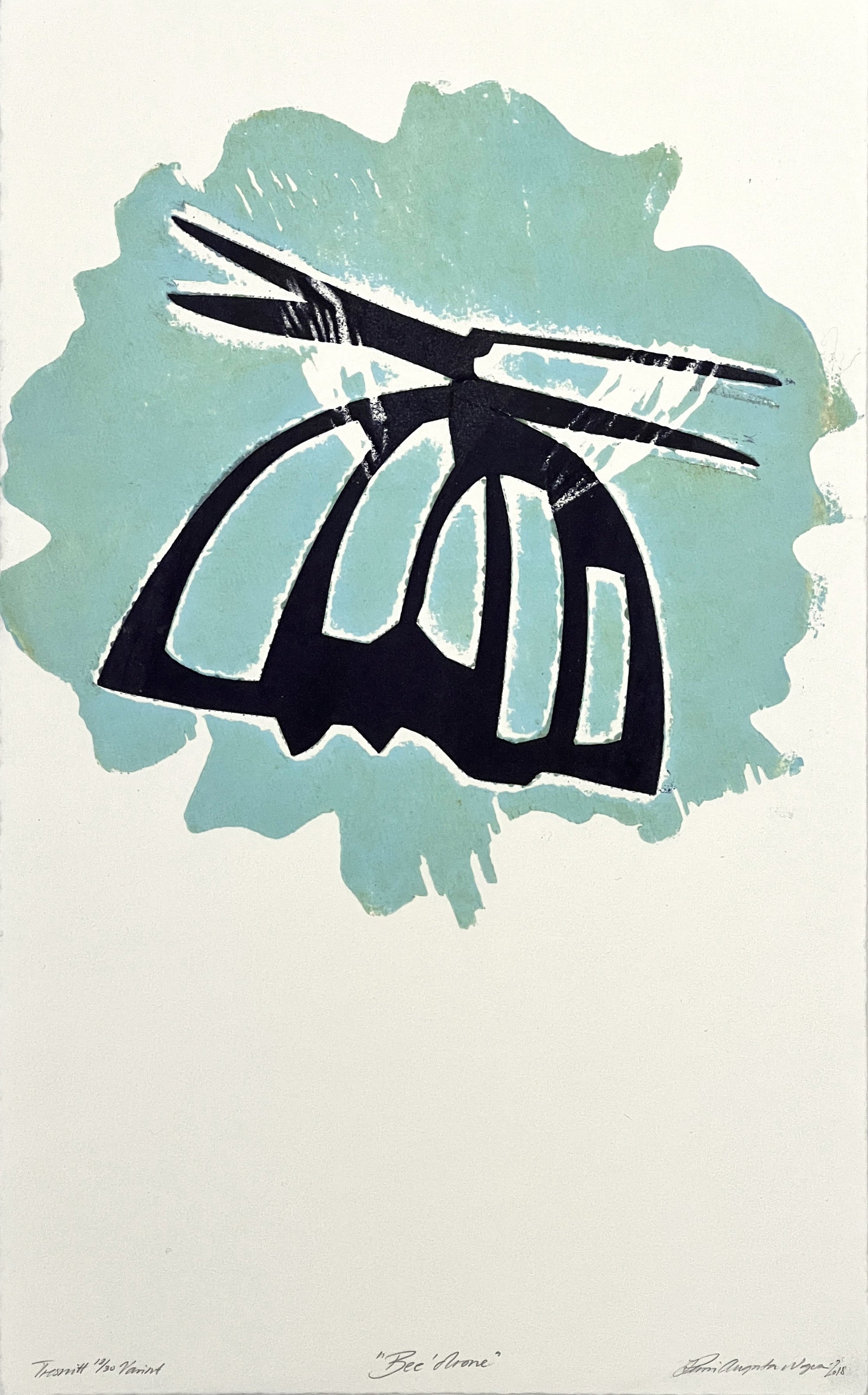 Bee Drone (turquise)