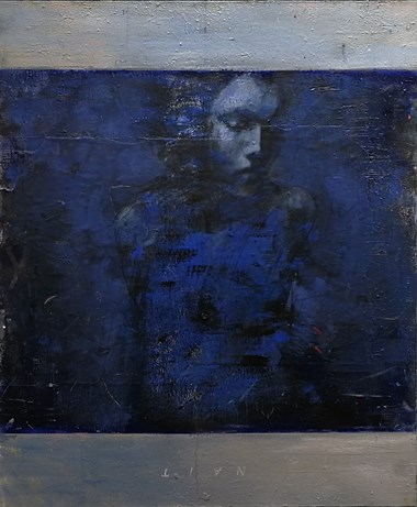 «Nattspeiling», 120 x 70 cm. Pris: 32.000
