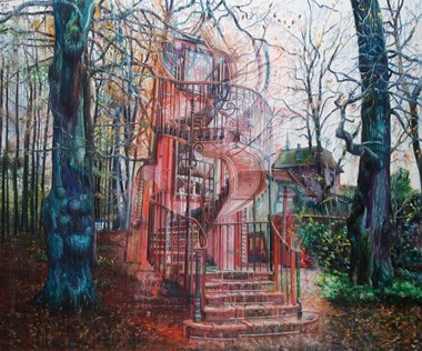 The Stairs. 100 x 120 cm. Pris: 36.500